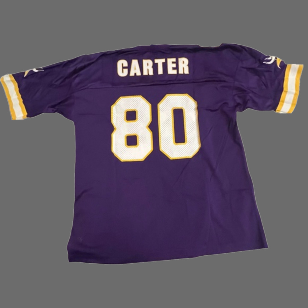 Cris Carter Minnesota Vikings Vintage Champion Football Jersey